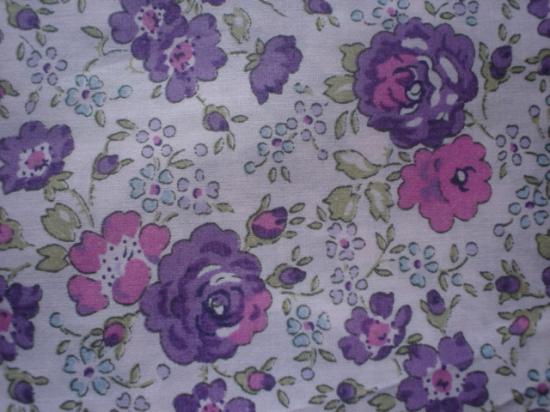 Tissu Liberty Felicite violet et rose