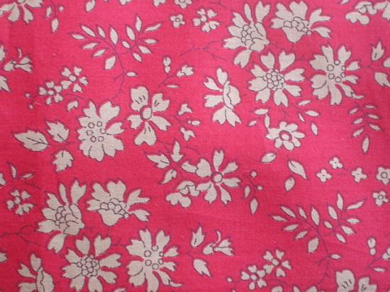 Tissu Liberty Capel rouge