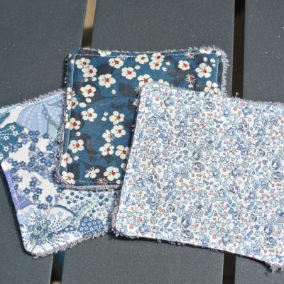 Lingettes Liberty bleu