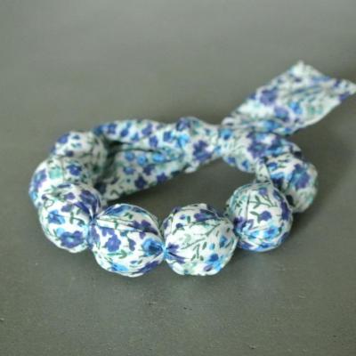 Bracelet boules en Liberty Phoebe