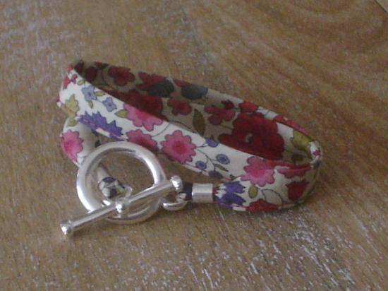 Liberty D'Anjo rose et vert