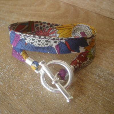 Bracelet ruban en Liberty Small Susanna