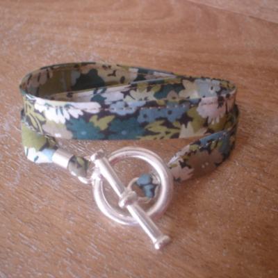 Bracelet ruban en Liberty Thorpe